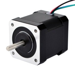 Nema 17 Doppelwellen Schrittmotor 17HS19-1684D 2,8V 1,8 Grad 44Ncm 4 Drähte