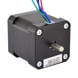 Nema 17 Doppelwellen Schrittmotor 17HS19-1684D 2,8V 1,8 Grad 44Ncm 4 Drähte