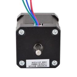 Nema 17 Doppelwellen Schrittmotor 17HS19-1684D 2,8V 1,8 Grad 44Ncm 4 Drähte