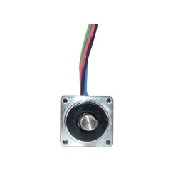 Nema 6 Doppelwellen Schrittmotor 6HS12-0304D 1,8 Grad 0,58Ncm 0,3A 14x14x30mm 4 Drähte