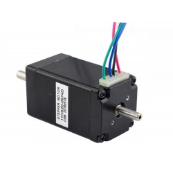 Nema 11 Doppelwellen Schrittmotor 11HS20-0674D 1,8deg 12Ncm 6,2V 4 Drähte