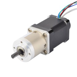 Nema 14 Closed-loop Getriebe Schrittmotor 3 Phasen L=52mm Übersetzungsverhältnis 13,73:1 Encoder 300CPR
