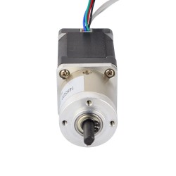 Nema 14 Closed-loop Getriebe Schrittmotor 3 Phasen L=52mm Übersetzungsverhältnis 13,73:1 Encoder 300CPR