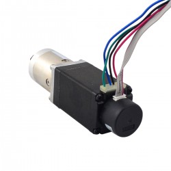 Nema 11 Closed-loop Getriebe Schrittmotor 11HS20-0674D-PG5-E22-300 300CPR mit 15:1 Planetengetriebe