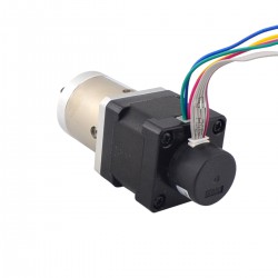 Nema 14 Closed-loop Getriebe Schrittmotor 14HS13-0804D-PG19-E22-300 300CPR mit 19:1 Planetengetriebe