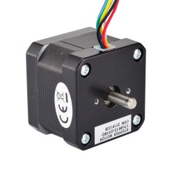 Nema 17 Doppelwellen Schrittmotor 12V 17HM13-0316D 0,9 Grad 16Ncm 6 Drähte