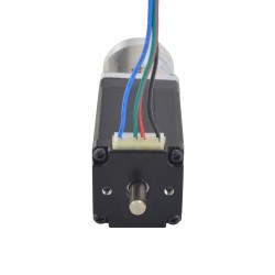 Nema 11 Doppelwellen Getriebe Schrittmotor mit 14:1 Planetengetriebe (9,5 mm hintere Schaftlänge)