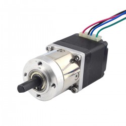 Nema 11 Doppelwellen Planetengetriebe Schrittmotor (Hohle Hinterwelle) mit 5:1 Planetengetriebe