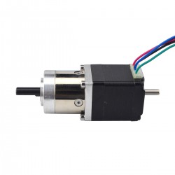 Nema 11 Doppelwellen Planetengetriebe Schrittmotor (Hohle Hinterwelle) mit 5:1 Planetengetriebe
