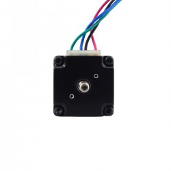 Nema 11 Doppelwellen Planetengetriebe Schrittmotor (Hohle Hinterwelle) mit Untersetzung 14:1 Getriebe