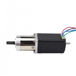 Nema 11 Doppelwellen Planetengetriebe Schrittmotor (Hohle Hinterwelle) mit Untersetzung 14:1 Getriebe