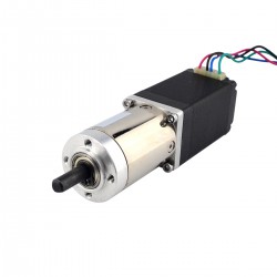 Nema 11 Getriebe Schrittmotor 11HS20-0674D-PG51 mit Hohle Hinterwelle & 51:1 Planetengetriebe
