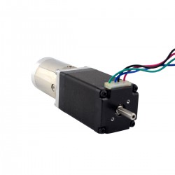 Nema 11 Getriebe Schrittmotor 11HS20-0674D-PG51 mit Hohle Hinterwelle & 51:1 Planetengetriebe