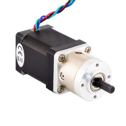 Nema 14 Getriebe Schrittmotor 14HS20-1504D-PG4 mit Hinterwelle & 4:1 Planetengetriebe