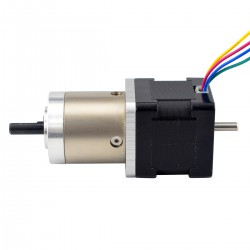 Nema 14 Getriebe Schrittmotor 14HS13-0804D-PG19 mit Hinterwelle & 19:1 Getriebe