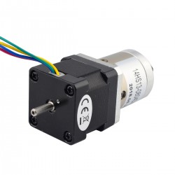 Nema 14 Getriebe Schrittmotor 14HS13-0804D-PG19 mit Hinterwelle & 19:1 Getriebe