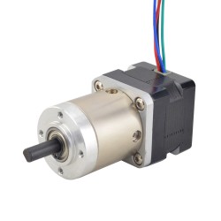 Nema 14 Doppelwellen Planetengetriebe Schrittmotor 14HS11-1004D-PG19-AR3 mit 19:1 Planetengetriebe