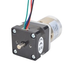 Nema 14 Doppelwellen Planetengetriebe Schrittmotor 14HS11-1004D-PG19-AR3 mit 19:1 Planetengetriebe