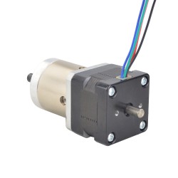 Nema 14 Doppelwellen Planetengetriebe Schrittmotor 14HS11-1004D-PG19-AR3 mit 19:1 Planetengetriebe