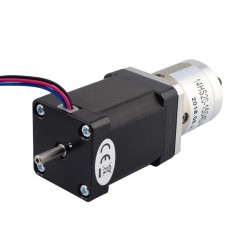 Nema 14 Doppelwellen Planetengetriebe Schrittmotor 14HS20-1504D-PG14 mit 14:1 Getriebe