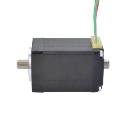 Nema 11 Hohlwellen Schrittmotor 11HS18-1004H Doppelwelle 7,5Ncm 1,0A 4 Drähte