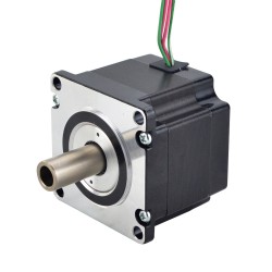 Nema 23 Hohlwellen Schrittmotor 23HS18-2004H Doppelwelle 0,78 Nm 2,0A 4 Drähte