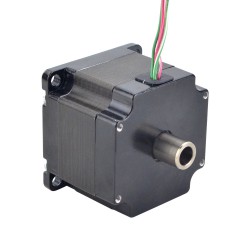 Nema 23 Hohlwellen Schrittmotor 23HS18-2004H Doppelwelle 0,78 Nm 2,0A 4 Drähte
