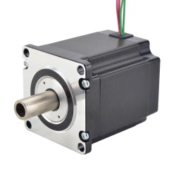 Nema 23 Hohlwellen Schrittmotor 23HS26-2004H Doppelwelle 1,45 Nm 2,0A 4 Drähte