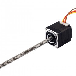 Nema 11 Non Captive Linearaktuatoren Schrittmotor 11LS13-0754N-150C Hublänge 150mm Linearhub 4,877mm