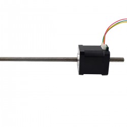 Nema 17 Non-captive Linear Schrittmotor 17LS19-1684N-300G Linearhub 8mm/0,31496