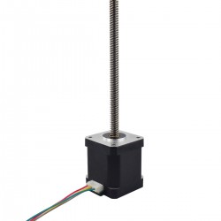 Nema 17 Non-captive Linear Schrittmotor 17LS19-1684N-300G Linearhub 8mm/0,31496