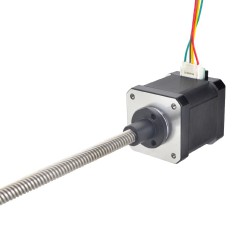 Nema 17 External Trapezspindel Linear Schrittmotor 17LS19-1684E-200G-AR3 1,68A Linearhub 8mm 44Ncm