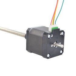 Nema 17 External Trapezspindel Linear Schrittmotor 17LS19-1684E-200G-AR3 1,68A Linearhub 8mm 44Ncm