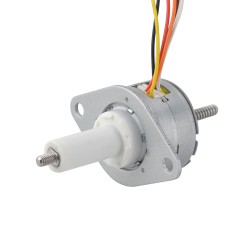 Φ25x15mm Captive Permanentmagnet Linearer Schrittmotor 25LN24M02-333 Linearhub 1mm Hublänge 22mm