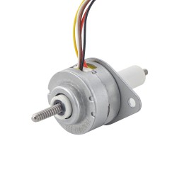 Φ25x15mm Captive Permanentmagnet Linearer Schrittmotor 25LN24M02-333 Linearhub 1mm Hublänge 22mm