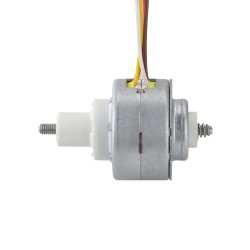 Φ25,2x15mm Permanentmagnet Captive Linearer Schrittmotor 25LN24M01-333 Linearhub 1mm Hublänge 12mm