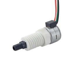 Φ15x11,1mm Permanentmagnet Linearer Schrittmotor 15LN20L01-311 Linearhub 0,4mm Hublänge 12mm