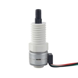 Φ15x11,1mm Permanentmagnet Linearer Schrittmotor 15LN20L01-311 Linearhub 0,4mm Hublänge 12mm