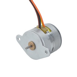Φ20x18,5mm Permanentmagnet Schrittmotor 20PM20L02 18 Grad 12,25 mN.m 0,69 A 4 Drähte