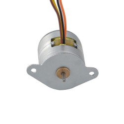 Φ20x18,5mm Permanentmagnet Schrittmotor 20PM20L02 18 Grad 12,25 mN.m 0,69 A 4 Drähte