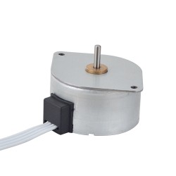 Φ42x23,5mm Permanentmagnet Schrittmotor 42PM48L01 7,5 Grad 68,6mN.m 0,6A 4 Drähte