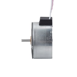 Φ42x23,5mm Permanentmagnet Schrittmotor 42PM48L01 7,5 Grad 68,6mN.m 0,6A 4 Drähte