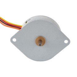 Φ42x18mm Permanentmagnetschrittmotor 42PM96M01 3,75 Grad 49mN.m 0,42A 4 Drähte