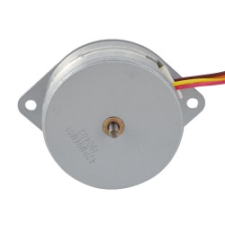 Φ42x18mm Permanentmagnetschrittmotor 42PM96M01 3,75 Grad 49mN.m 0,42A 4 Drähte