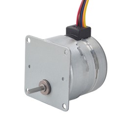 Φ42x38mm Permanentmagnet Getriebe Schrittmotor 42PM48M01-SG50 50:1 Stirnradgetriebe