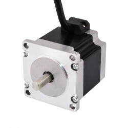 Nema 23 Doppelwellen Schrittmotor 23HM20-0384D 0,9 Grad 0,9Nm 4 Drähte
