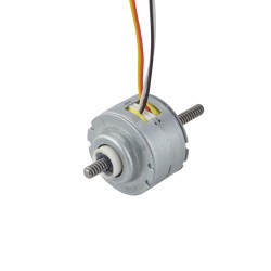 Φ25x15,6mm Non-Captive Permanentmagnet Linearer Schrittmotor 25LN24M01-233 Linearhub 1mm Hublänge 50mm