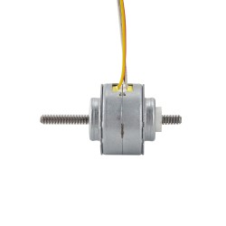 Φ25x15,6mm Non-Captive Permanentmagnet Linearer Schrittmotor 25LN24M01-233 Linearhub 1mm Hublänge 50mm