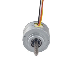 Φ25x15,6mm Non-Captive Permanentmagnet Linearer Schrittmotor 25LN24M01-233 Linearhub 1mm Hublänge 50mm