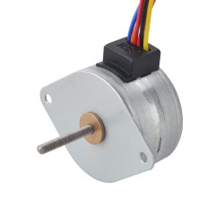 Φ35x22mm External Permanentmagnet Linearer Schrittmotor 35LN24M01-122 Linearhub 0,5mm Hublänge 21,5mm